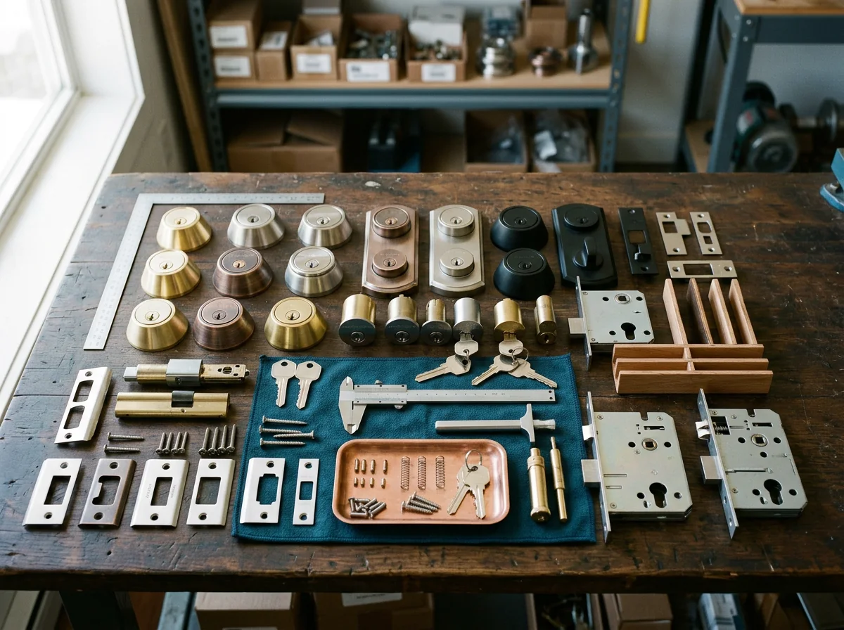 Deadbolt and door-lock hardware selection