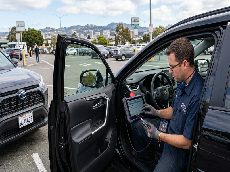 Automotive key programming for San Bruno vehicle