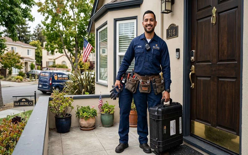 Editorial research process for San Bruno locksmith guide